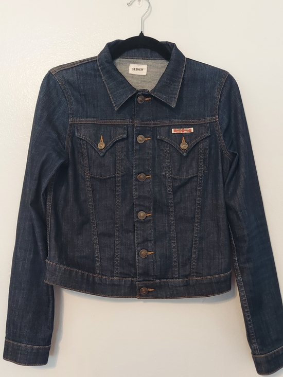 Hudson Jeans Jackets & Blazers - Hudson Jeans Women’s Dark Blue Denim Jacket Size Small